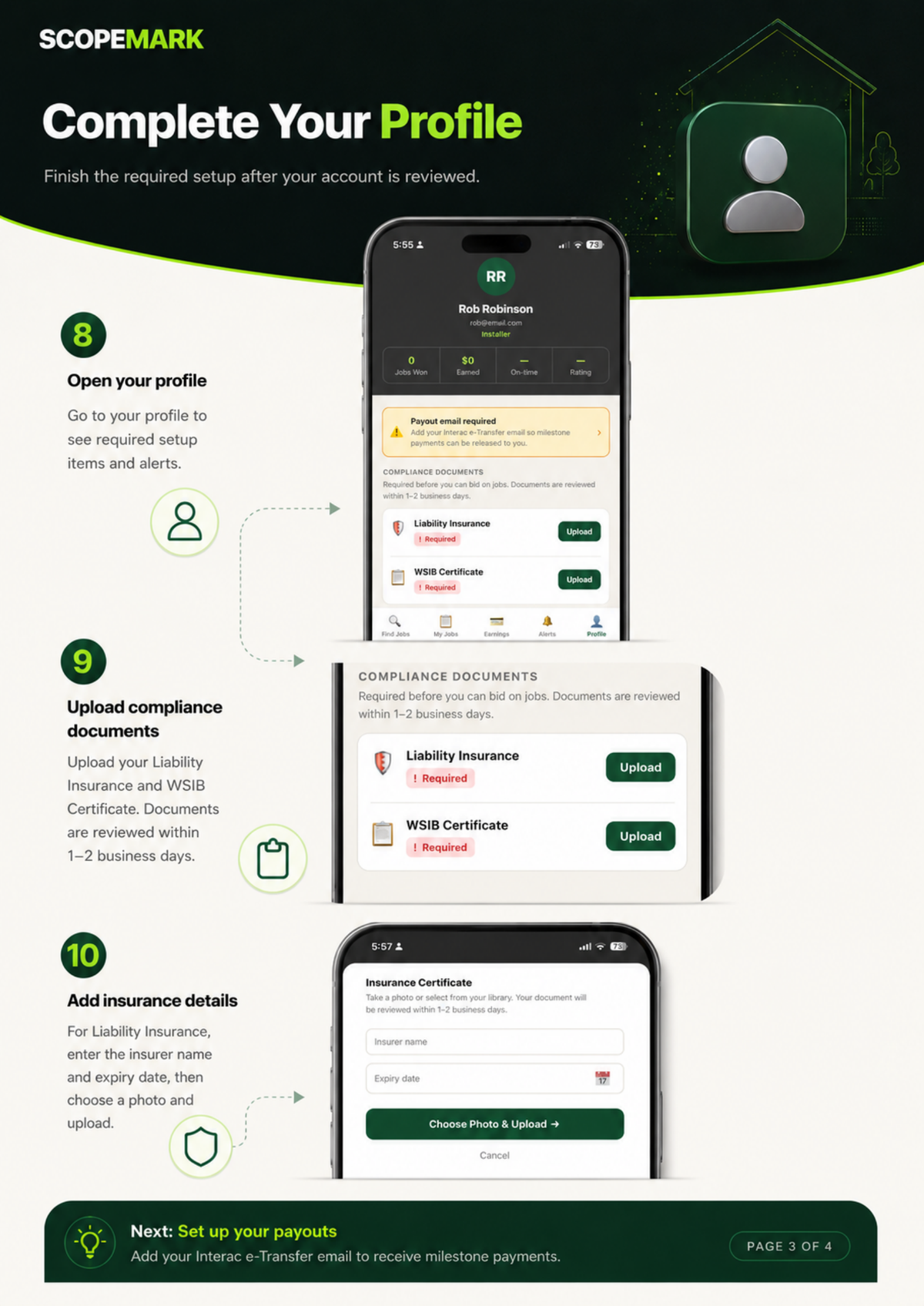 ScopeMark compliance onboarding slide